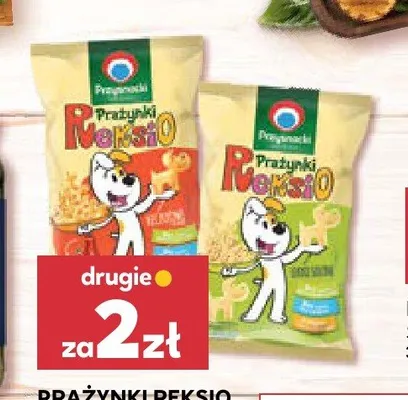 Prażynki Reksio lekko solone Przysnacki promocja w Stokrotka