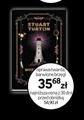 Książka Ostatnie morderstwo na końcu świata Stuart Turton promocja w Empik