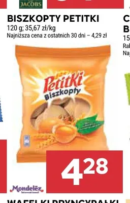 Biszkopty Petitki promocja w Stokrotka