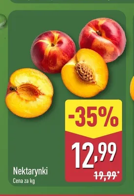 Nektarynki promocja w Aldi