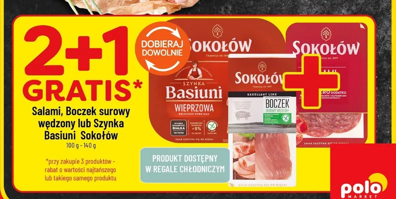 Salami Sokołów promocja w POLOmarket