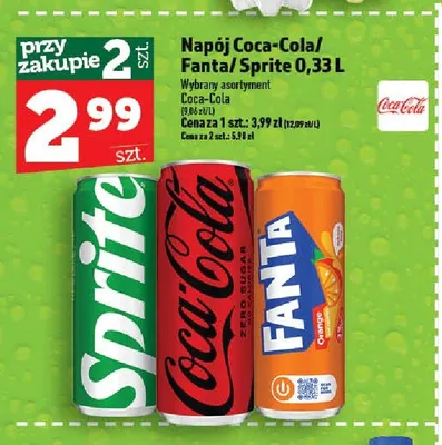 Napój Fanta Orange promocja w TOPAZ