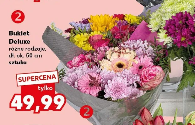 Bukiet Deluxe dł. ok. 50cm promocja w Kaufland