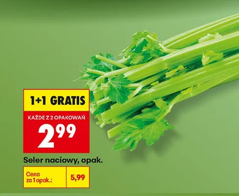 Seler naciowy promocja w Biedronka