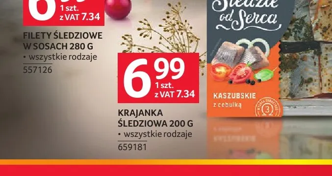 Krajanka śledziowa Śledzie od Serca promocja w Selgros