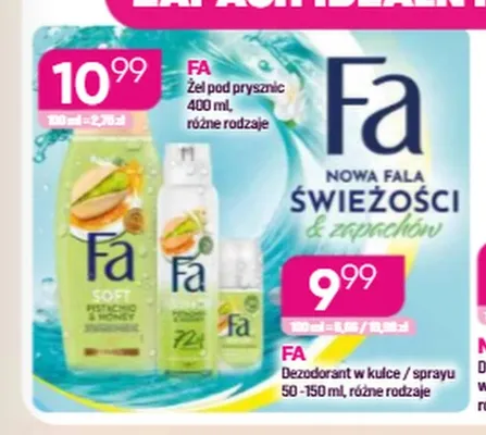 Żel pod prysznic charge up promocja w Drogerie Koliber