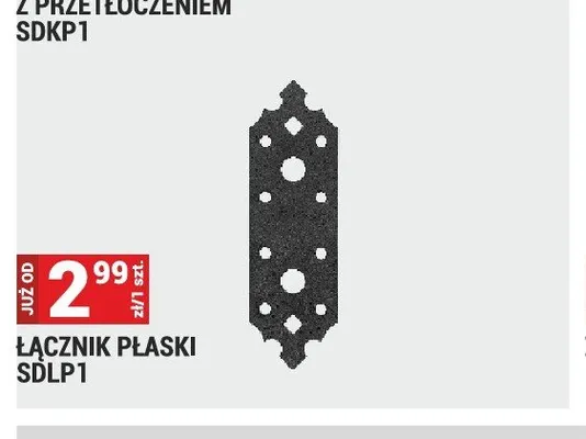 Łącznik płaski SDLP1 promocja w Merkury Market