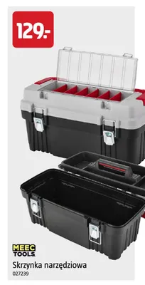 Skrzynka narzędziowa Meec Tools promocja w Jula