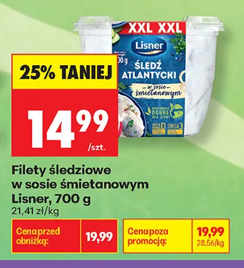 Filety śledziowe w sosie koperkowym Corsarro promocja w Biedronka