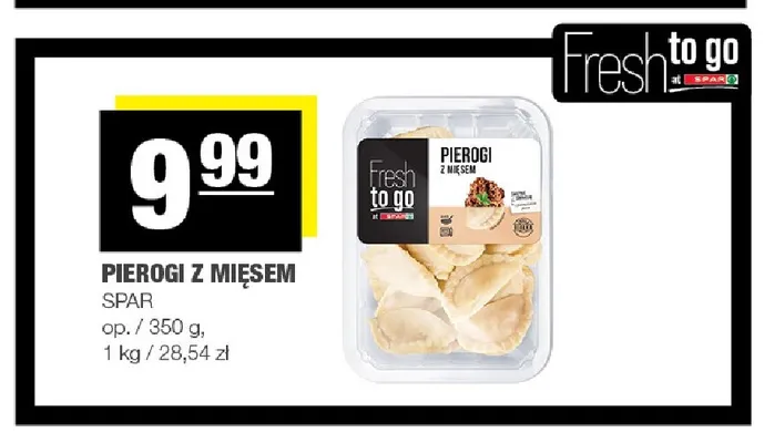 Pierogi z mięsem SPAR promocja w SPAR