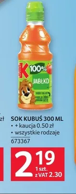 Sok Kubuś promocja w Selgros