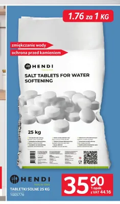 Tabletki solne Hendi promocja w Selgros