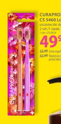 Szczoteczki do zębów Curaprox CS 5460 Love promocja w Hebe