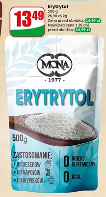 Erytrytol promocja w Dino