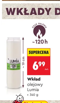 Wkład olejowy Lumia promocja w Biedronka