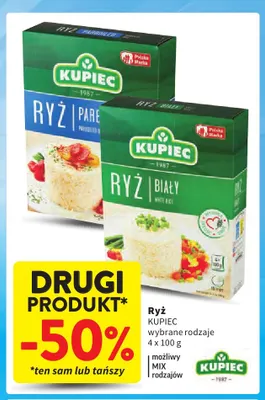 Ryż Kupiec promocja w Intermarche