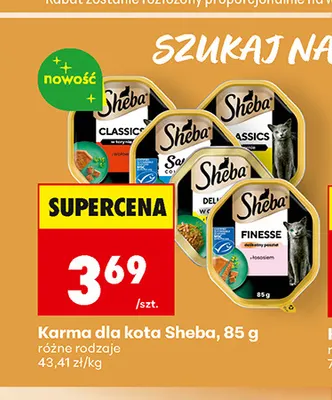 Karma dla kota Sheba promocja w Biedronka