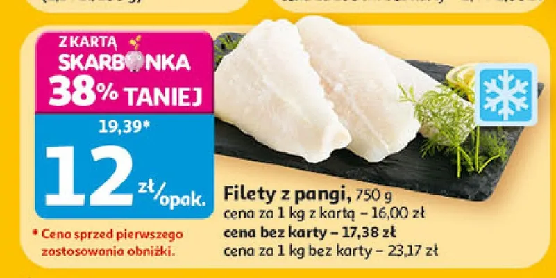 Filety z pangi promocja w Auchan