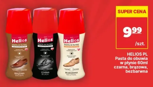 Pasta do obuwia w płynie bezbarwna Helios promocja w API Market