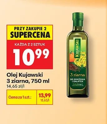Olej Kujawski 3 ziarna promocja w Biedronka