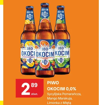 Piwo bezalkoholowe Okocim Mango Marakuja promocja w Chorten