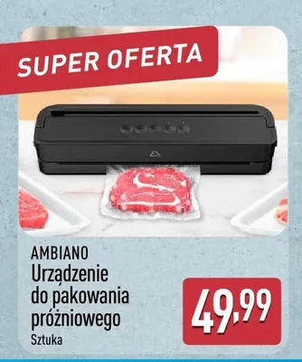 Urządzenie do pakowania próżniowego Ambiano promocja w Aldi