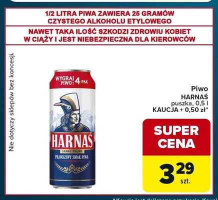 Piwo Harnaś promocja w Globi
