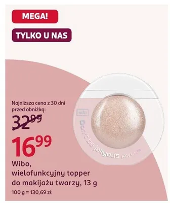 Wielofunkcyjny topper do makijażu twarzy Wibo promocja w Rossmann
