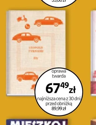 Książka Zły Leopold Tyrmand oprawa twarda promocja w Empik