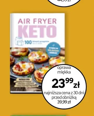 Książka Air Fryer Keto promocja w Empik