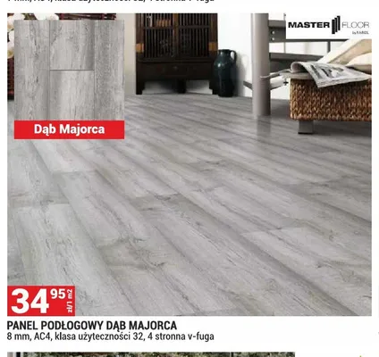 Panele podłogowe Master Floor Dąb Majorca promocja w Merkury Market
