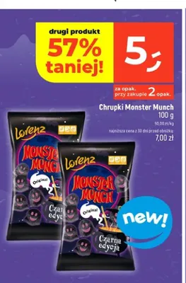 Chrupki Monster Munch Lorenz promocja w Dealz