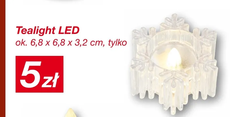 Tealight LED promocja w KiK