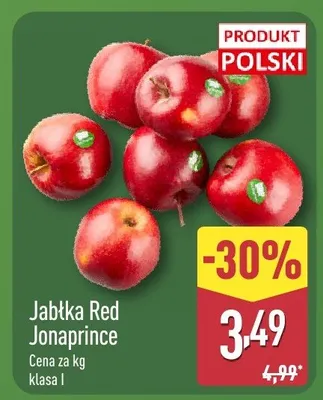 Jabłka Red Jonaprince polskie promocja w Aldi