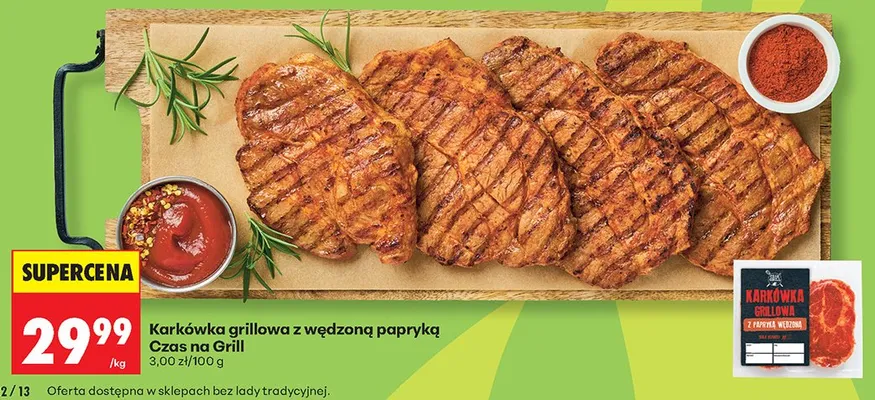 Karkówka grillowa po gruzińsku Czas na grill promocja w Biedronka