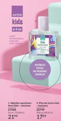 Płyn do mycia ciała - owocowy promocja w AVON