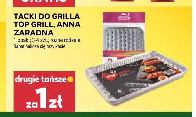 Tacki do grilla promocja w Stokrotka