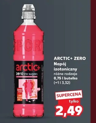 Napój izotoniczny Arctic+ Zero promocja w Kaufland