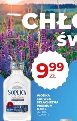 Wódka Soplica Szlachetna Premium promocja w Duży Ben