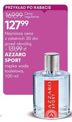 Perfumy Azzaro Sport promocja w Super-Pharm
