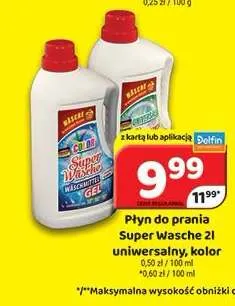 Płyn do prania Super Wasche uniwersalny promocja w Delfin