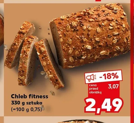 Chleb fitness promocja w Kaufland