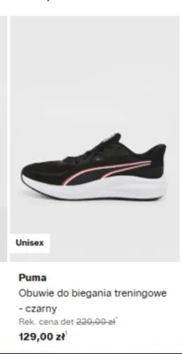 Obuwie do biegania treningowe Puma czarny promocja w Lounge by Zalando