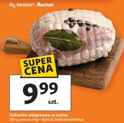 Golonka wieprzowa w siatce promocja w Auchan