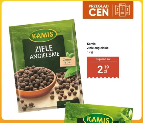 Ziele angielskie Kamis promocja w Dino