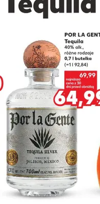 Tequila Silver Por La Gente promocja w Kaufland