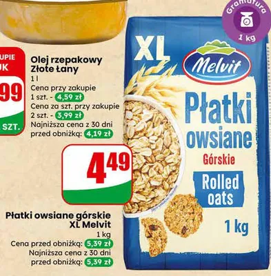 Olej rzepakowy promocja w Dino