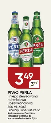 Piwo Perła Niepasteryzowana promocja w Chata Polska