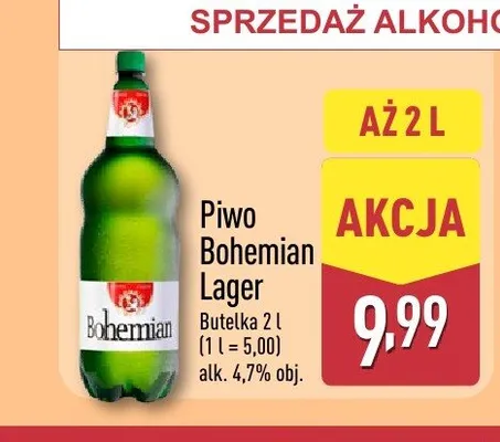 Piwo Bohemian Lager promocja w Aldi