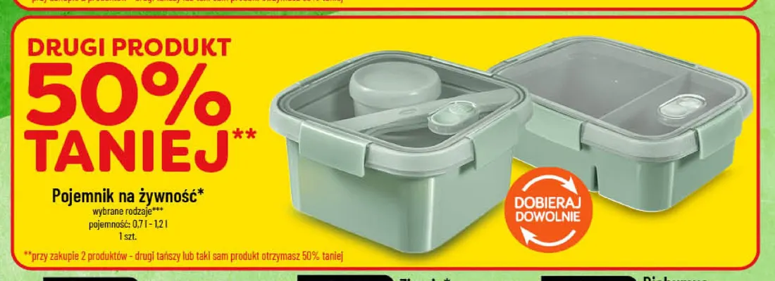 Pojemnik na żywność promocja w POLOmarket